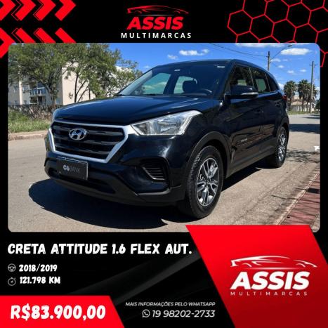HYUNDAI Creta 1.6 16V 4P FLEX ATTITUDE AUTOMÁTICO, Foto 3 HYUNDAI Creta 1.6 16V 4P FLEX ATTITUDE AUTOMÁTICO, Foto 3