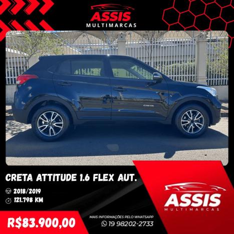 HYUNDAI Creta 1.6 16V 4P FLEX ATTITUDE AUTOMÁTICO, Foto 8 HYUNDAI Creta 1.6 16V 4P FLEX ATTITUDE AUTOMÁTICO, Foto 8