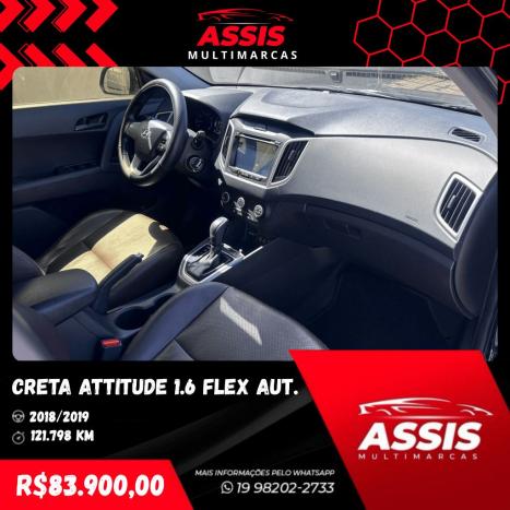 HYUNDAI Creta 1.6 16V 4P FLEX ATTITUDE AUTOMÁTICO, Foto 10 HYUNDAI Creta 1.6 16V 4P FLEX ATTITUDE AUTOMÁTICO, Foto 10