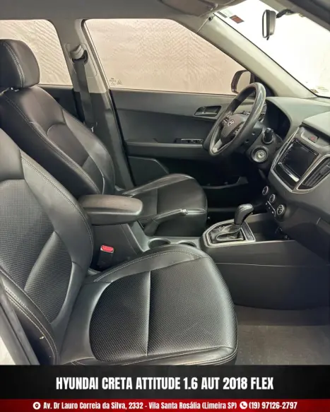 HYUNDAI Creta 1.6 16V 4P FLEX ATTITUDE AUTOMÁTICO, Foto 7 HYUNDAI Creta 1.6 16V 4P FLEX ATTITUDE AUTOMÁTICO, Foto 7