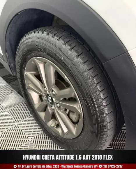 HYUNDAI Creta 1.6 16V 4P FLEX ATTITUDE AUTOMÁTICO, Foto 10 HYUNDAI Creta 1.6 16V 4P FLEX ATTITUDE AUTOMÁTICO, Foto 10