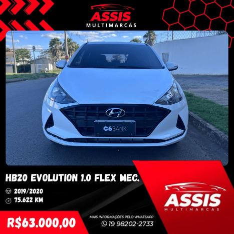HYUNDAI HB 20 Hatch 1.0 12V 4P FLEX EVOLUTION, Foto 2 HYUNDAI HB 20 Hatch 1.0 12V 4P FLEX EVOLUTION, Foto 2