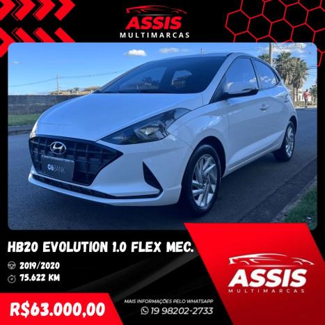 HYUNDAI HB 20 Hatch 1.0 12V 4P FLEX EVOLUTION, Foto 3 HYUNDAI HB 20 Hatch 1.0 12V 4P FLEX EVOLUTION, Foto 3