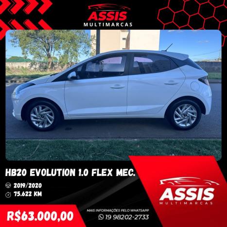 HYUNDAI HB 20 Hatch 1.0 12V 4P FLEX EVOLUTION, Foto 4 HYUNDAI HB 20 Hatch 1.0 12V 4P FLEX EVOLUTION, Foto 4