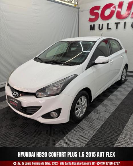 HYUNDAI HB 20 Hatch 1.6 16V 4P FLEX COMFORT PLUS AUTOMÁTICO, Foto 3 HYUNDAI HB 20 Hatch 1.6 16V 4P FLEX COMFORT PLUS AUTOMÁTICO, Foto 3
