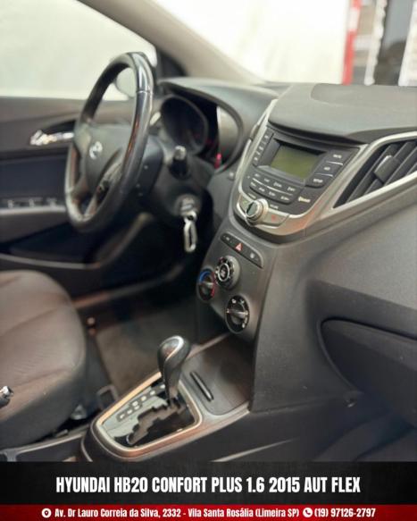 HYUNDAI HB 20 Hatch 1.6 16V 4P FLEX COMFORT PLUS AUTOMÁTICO, Foto 7 HYUNDAI HB 20 Hatch 1.6 16V 4P FLEX COMFORT PLUS AUTOMÁTICO, Foto 7