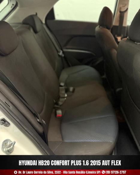 HYUNDAI HB 20 Hatch 1.6 16V 4P FLEX COMFORT PLUS AUTOMÁTICO, Foto 9 HYUNDAI HB 20 Hatch 1.6 16V 4P FLEX COMFORT PLUS AUTOMÁTICO, Foto 9