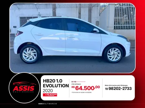 HYUNDAI HB 20 Hatch 1.0 12V 4P FLEX EVOLUTION, Foto 8