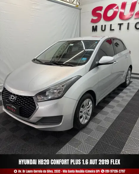 HYUNDAI HB 20 Hatch 1.6 16V 4P FLEX COMFORT PLUS AUTOM�TICO, Foto 3