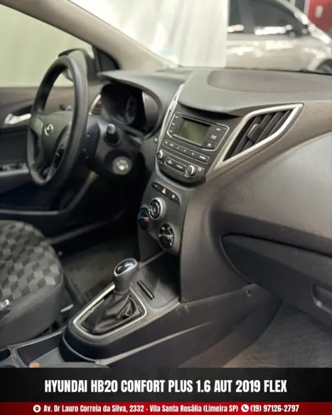 HYUNDAI HB 20 Hatch 1.6 16V 4P FLEX COMFORT PLUS AUTOM�TICO, Foto 7