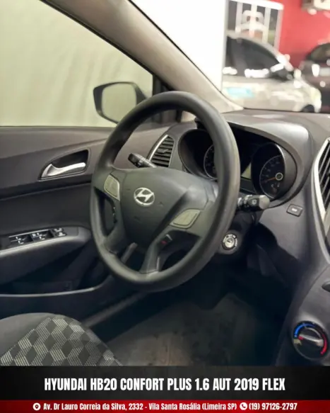 HYUNDAI HB 20 Hatch 1.6 16V 4P FLEX COMFORT PLUS AUTOM�TICO, Foto 8