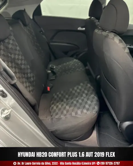 HYUNDAI HB 20 Hatch 1.6 16V 4P FLEX COMFORT PLUS AUTOM�TICO, Foto 10