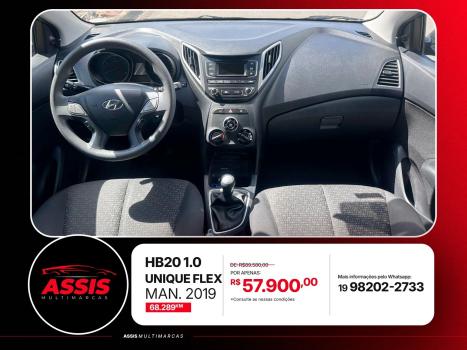 HYUNDAI HB 20 Hatch 1.0 12V 4P FLEX UNIQUE, Foto 9