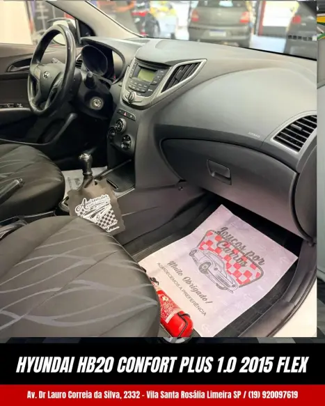 HYUNDAI HB 20 Hatch 1.0 12V 4P FLEX COMFORT PLUS, Foto 8