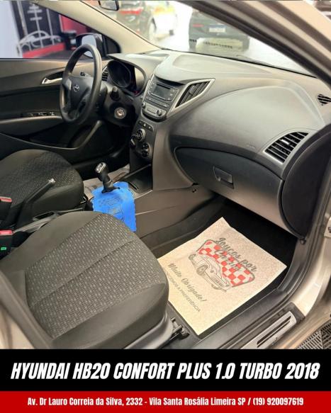 HYUNDAI HB 20 Hatch 1.0 12V 4P FLEX TGDI TURBO COMFORT PLUS, Foto 8