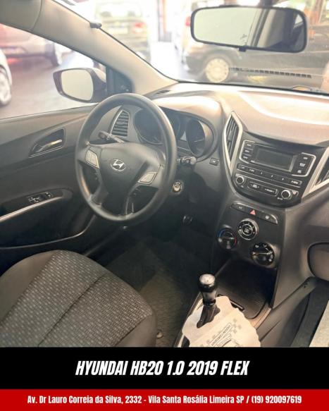 HYUNDAI HB 20 Hatch 1.0 12V 4P FLEX UNIQUE, Foto 6