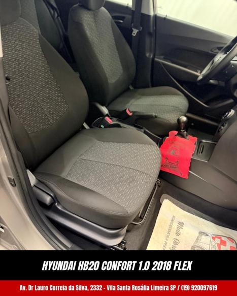 HYUNDAI HB 20 Hatch 1.0 12V 4P FLEX COMFORT 5 ANOS, Foto 8