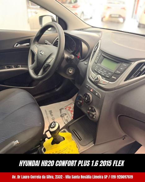 HYUNDAI HB 20 Hatch 1.6 16V 4P FLEX COMFORT PLUS, Foto 5
