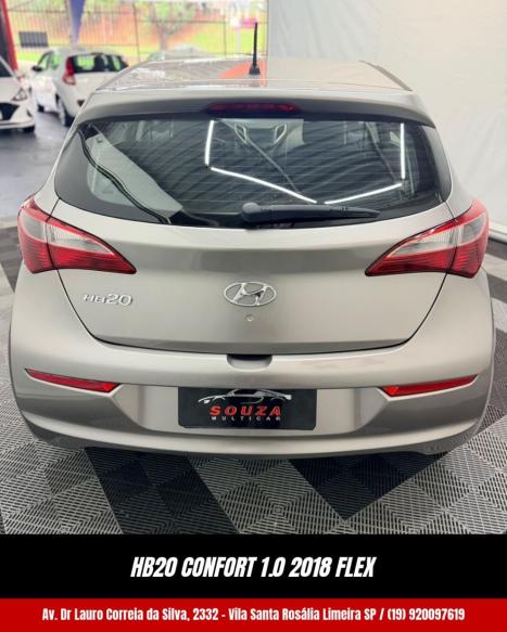 HYUNDAI HB 20 Hatch 1.0 12V 4P FLEX COMFORT 5 ANOS, Foto 5