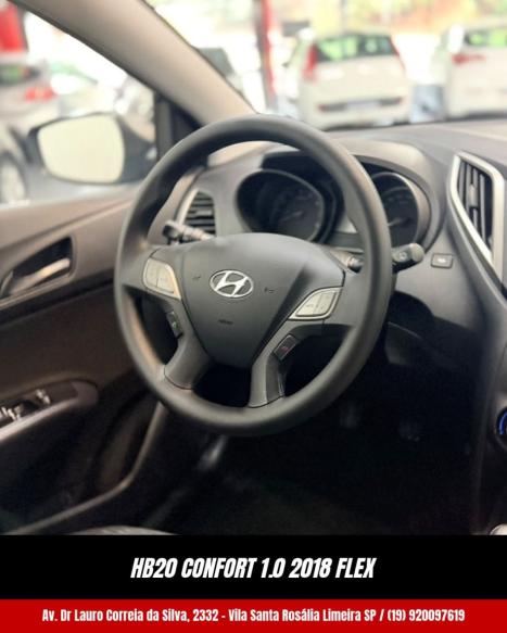 HYUNDAI HB 20 Hatch 1.0 12V 4P FLEX COMFORT 5 ANOS, Foto 6
