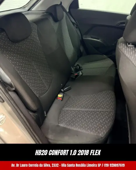HYUNDAI HB 20 Hatch 1.0 12V 4P FLEX COMFORT 5 ANOS, Foto 10