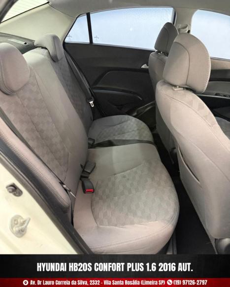 HYUNDAI HB 20 Sedan 1.6 16V 4P FLEX COMFORT PLUS AUTOM�TICO, Foto 8
