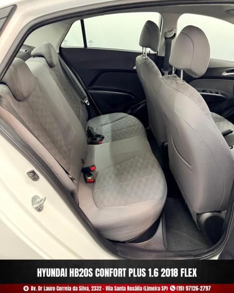 HYUNDAI HB 20 Sedan 1.6 16V 4P FLEX COMFORT PLUS, Foto 8