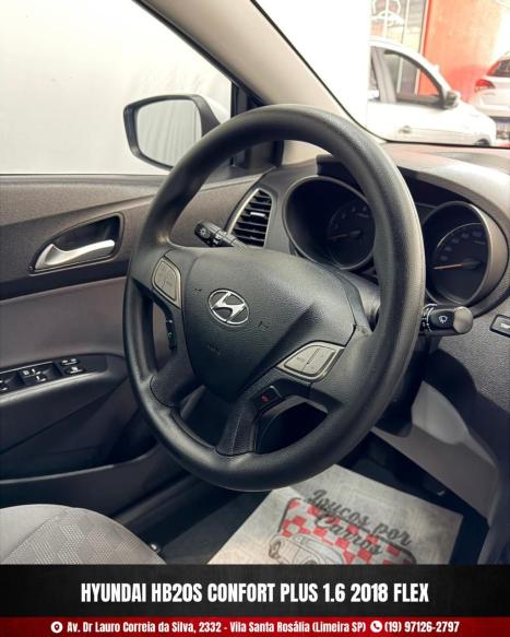 HYUNDAI HB 20 Sedan 1.6 16V 4P FLEX COMFORT PLUS, Foto 9