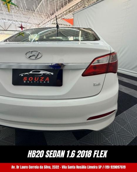 HYUNDAI HB 20 Sedan 1.6 16V 4P FLEX COMFORT PLUS, Foto 4