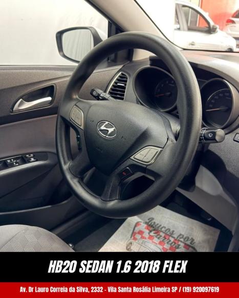 HYUNDAI HB 20 Sedan 1.6 16V 4P FLEX COMFORT PLUS, Foto 6