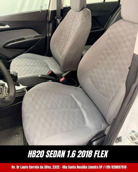 HYUNDAI HB 20 Sedan 1.6 16V 4P FLEX COMFORT PLUS, Foto 7