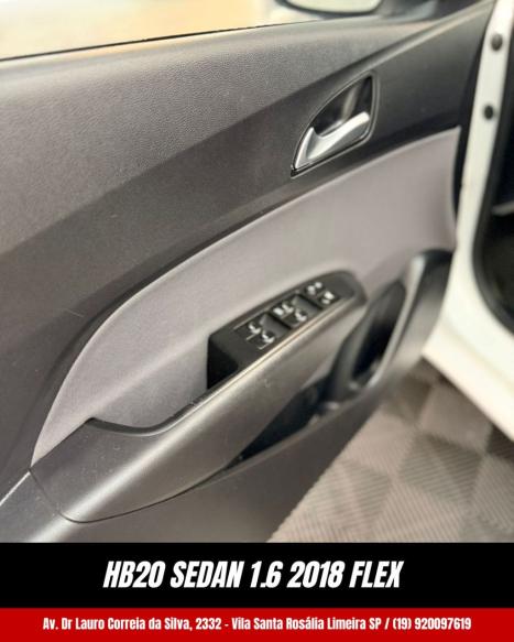 HYUNDAI HB 20 Sedan 1.6 16V 4P FLEX COMFORT PLUS, Foto 8
