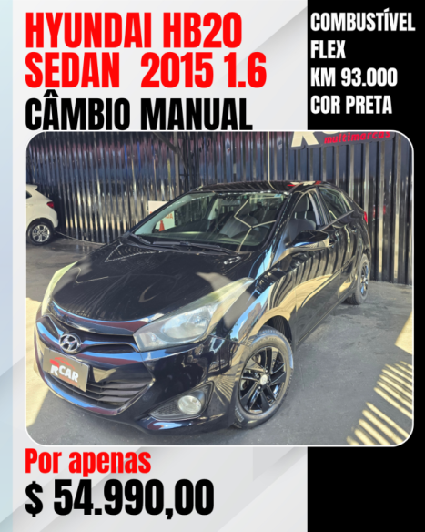 HYUNDAI HB 20 Sedan 1.6 16V 4P FLEX COMFORT PLUS, Foto 1