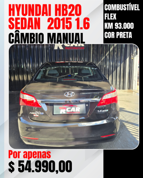 HYUNDAI HB 20 Sedan 1.6 16V 4P FLEX COMFORT PLUS, Foto 5