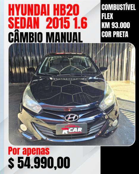 HYUNDAI HB 20 Sedan 1.6 16V 4P FLEX COMFORT PLUS, Foto 6