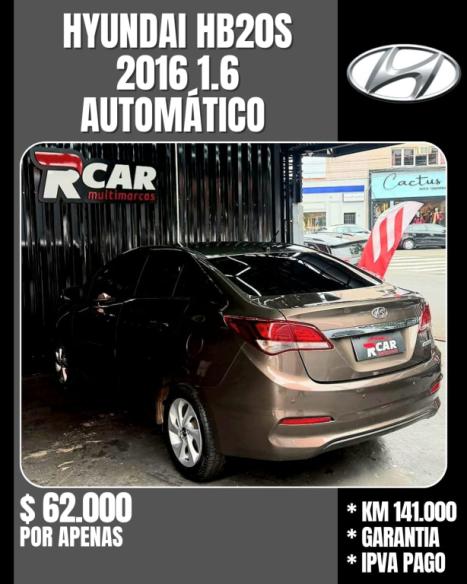 HYUNDAI HB 20 Sedan 1.6 16V 4P FLEX COMFORT PLUS AUTOMÁTICO, Foto 4