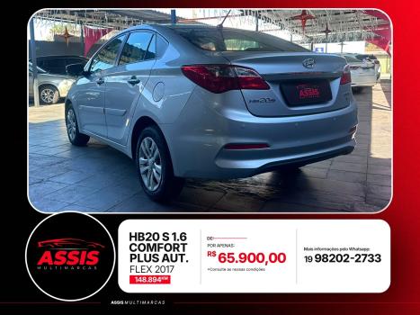 HYUNDAI HB 20 Sedan 1.6 16V 4P FLEX COMFORT AUTOM�TICO, Foto 5