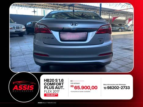 HYUNDAI HB 20 Sedan 1.6 16V 4P FLEX COMFORT AUTOM�TICO, Foto 6
