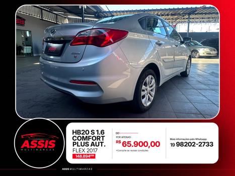 HYUNDAI HB 20 Sedan 1.6 16V 4P FLEX COMFORT AUTOM�TICO, Foto 7