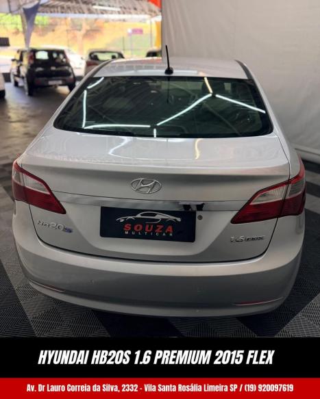 HYUNDAI HB 20 Sedan 1.6 16V 4P FLEX PREMIUM, Foto 3