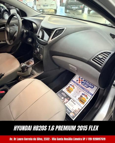 HYUNDAI HB 20 Sedan 1.6 16V 4P FLEX PREMIUM, Foto 8