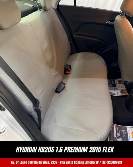 HYUNDAI HB 20 Sedan 1.6 16V 4P FLEX PREMIUM, Foto 10