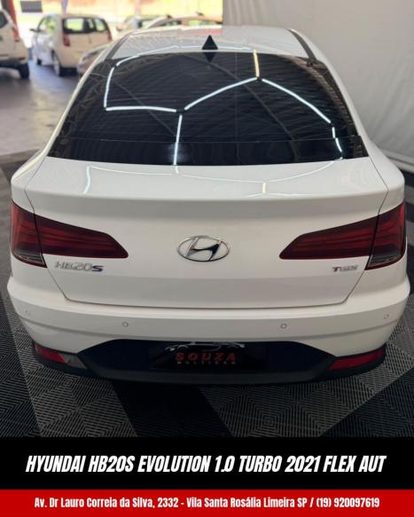 HYUNDAI HB 20 Sedan 1.0 12V 4P FLEX TGDI EVOLUTION TURBO AUTOMÁTICO, Foto 4