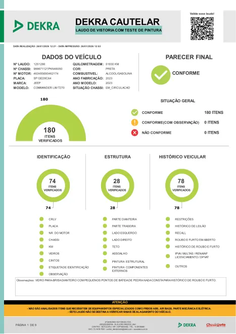 JEEP Commander 1.3 16V 4P FLEX T270 LIMITED TURBO AUTOM�TICO AT6, Foto 12