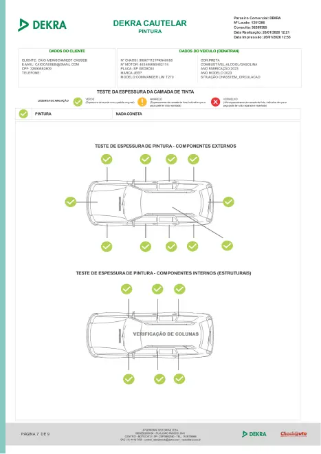 JEEP Commander 1.3 16V 4P FLEX T270 LIMITED TURBO AUTOM�TICO AT6, Foto 13