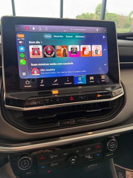 JEEP Compass 1.3 16V 4P FLEX LONGITUDE T270 TURBO AUTOM�TICO, Foto 8