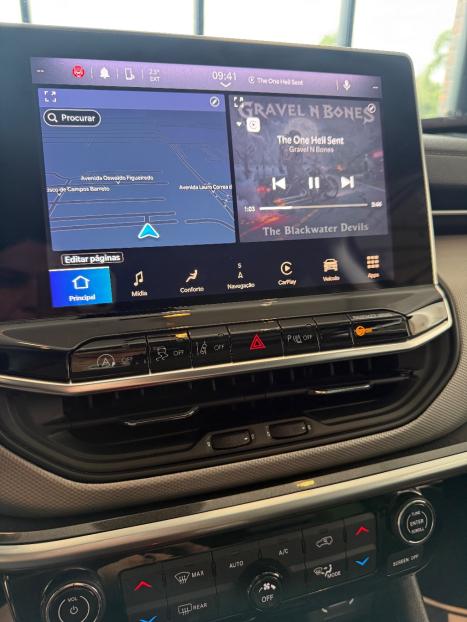 JEEP Compass 1.3 16V 4P FLEX LONGITUDE T270 TURBO AUTOM�TICO, Foto 9