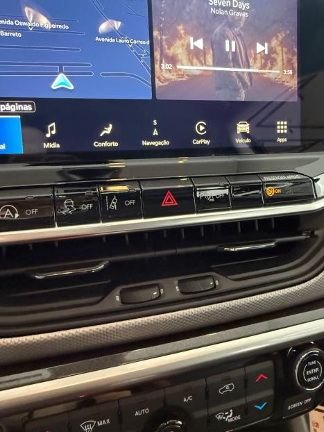 JEEP Compass 1.3 16V 4P FLEX LONGITUDE T270 TURBO AUTOM�TICO, Foto 10