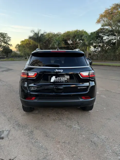 JEEP Compass 1.3 16V 4P FLEX SPORT T270 TURBO AUTOM�TICO, Foto 10