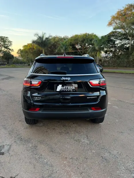 JEEP Compass 1.3 16V 4P FLEX SPORT T270 TURBO AUTOM�TICO, Foto 8
